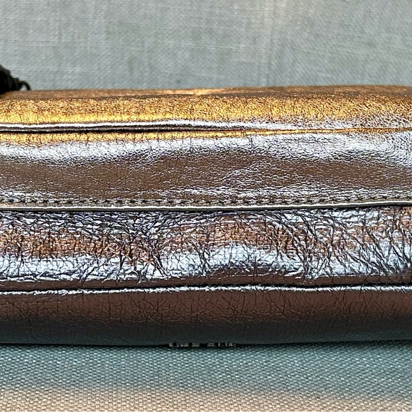 The Sak like new purse. Metallica look, yet soft and comfortable. - Picture 3 of 5